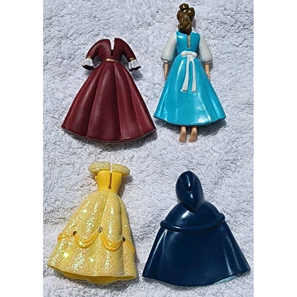 VTG DISNEY BEAUTY AND THE BEAST PRINCE ADAM BEAST IN HUMAN FORM 4" FIGURE BELLE - Picture 5 of 7